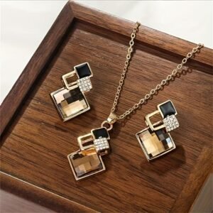 Earring and chain set